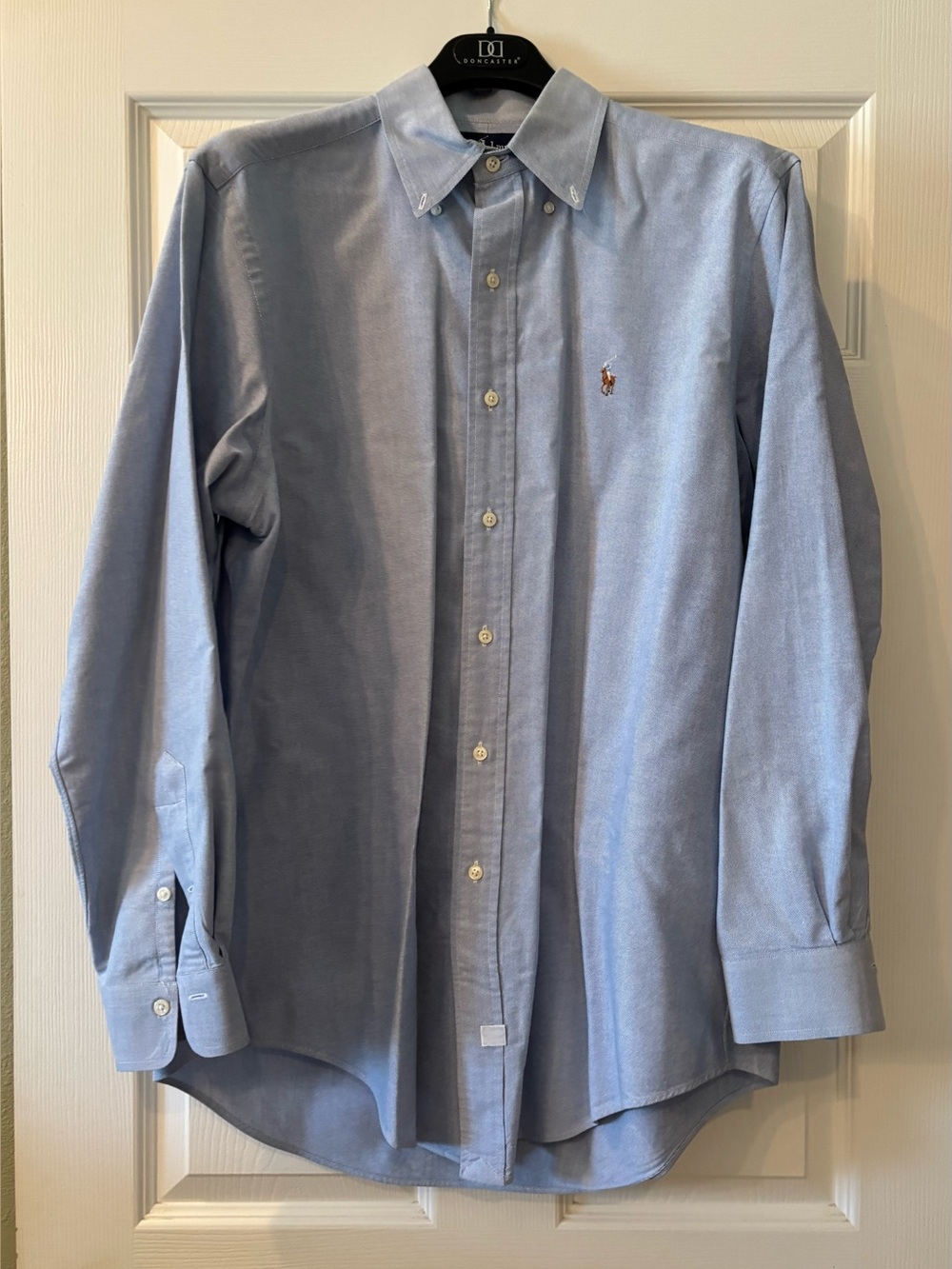 Ralph Lauren Light Blue Oxford Button-Down Dress Shirt 15 1/2- 34